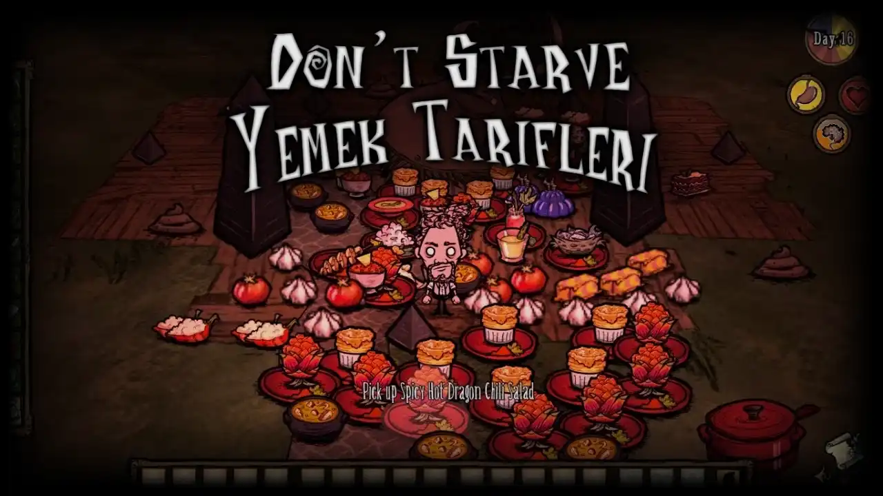 Don’t Starve Yemek Tarifleri, Don’t Starve Rehber