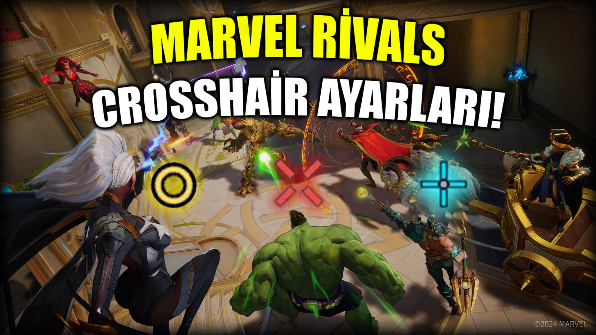 Marvel Rivals Crosshairs Kodları ve Ayarları