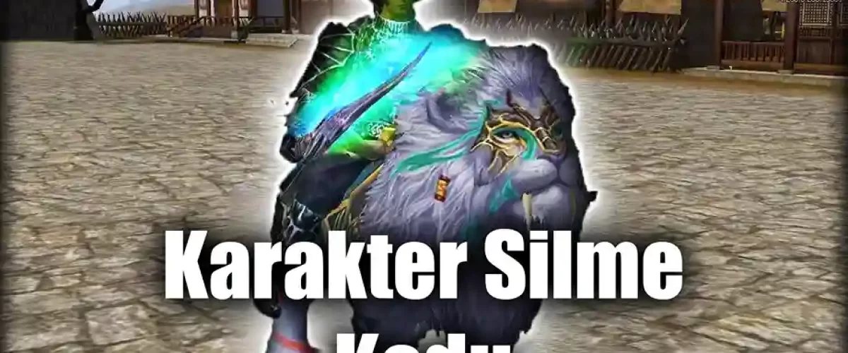 Metin2 Karakter Silme Kodu Nasıl Alınır Metin2 Karakter Silme Kodu Nasıl Alınır