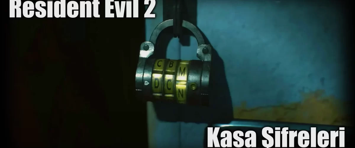 Resident Evil 2 Kasa Şifresi, Resident Evil 2 Dolap Şifresi